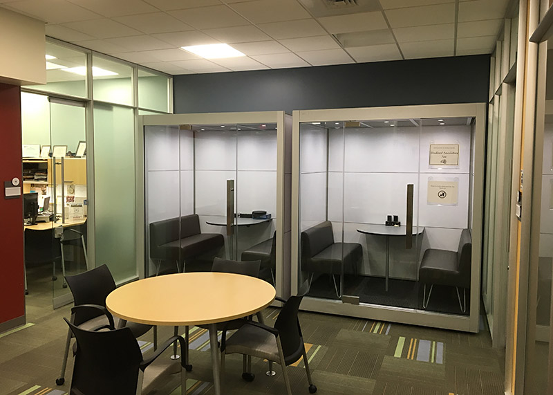 Movable Rooms or 'Pods' help with Acoustics, Privacy and Productivity
